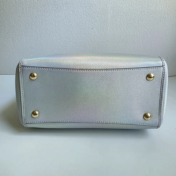 NWT Coach Holographic Mini Bennett Satchel - Picture 11 of 15